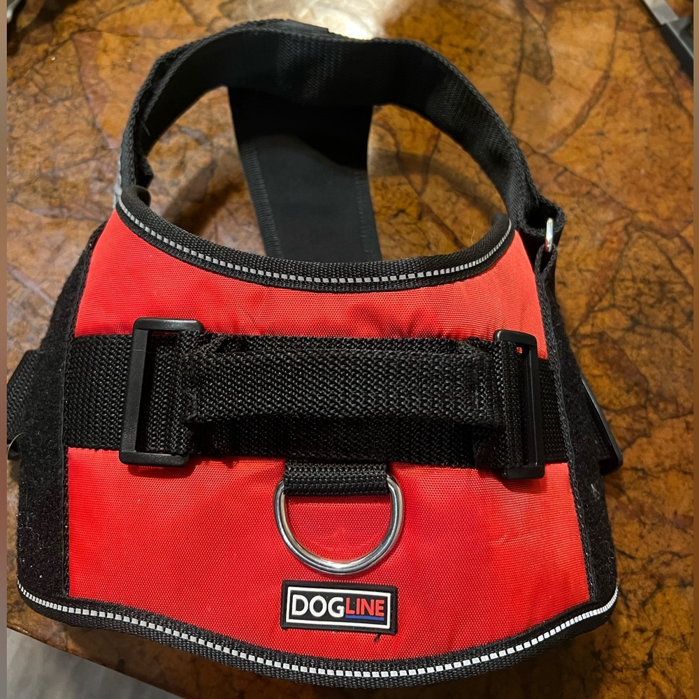 DogLine dog vest (no patches) NEVER USED